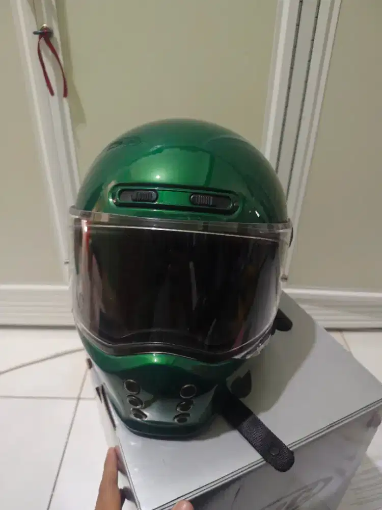 Helm HJC V10 deep green