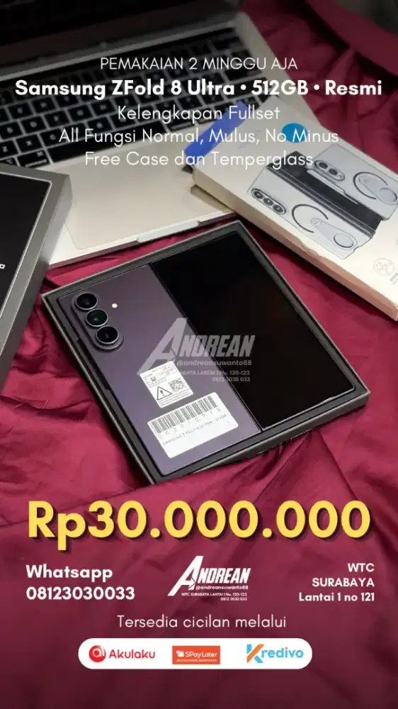 Samsung ZFold 8 Ultra second