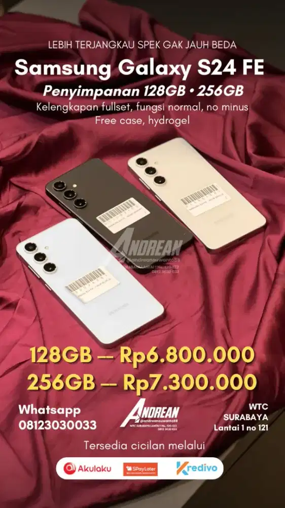Samsung S24 FE second