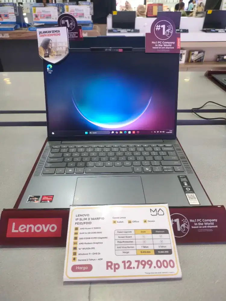 LENOVO
IP SLIM 3 14ARP10 FEID/FDID