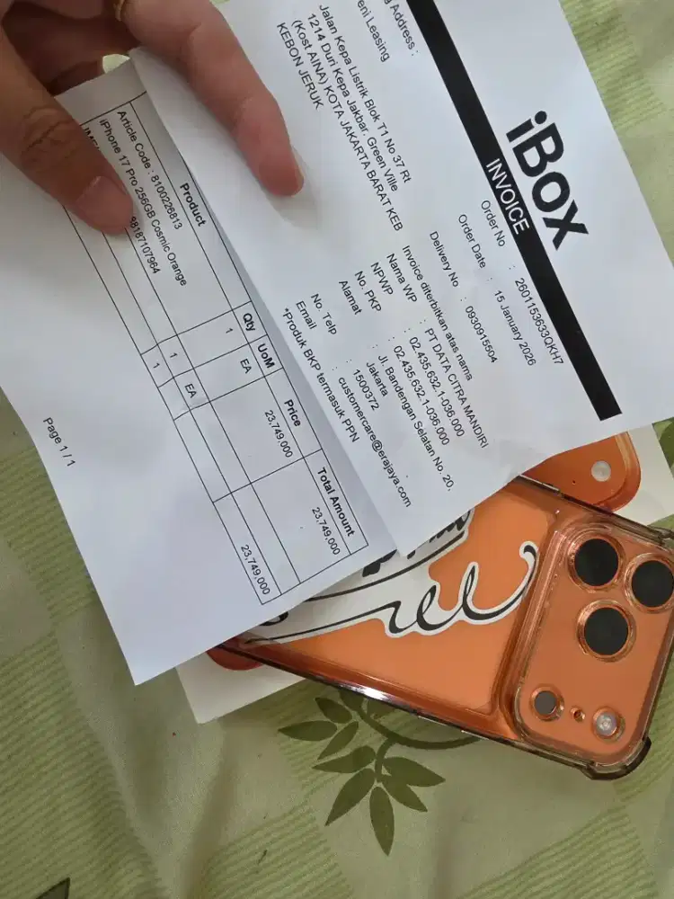 Iphone 17 pro 256 like new