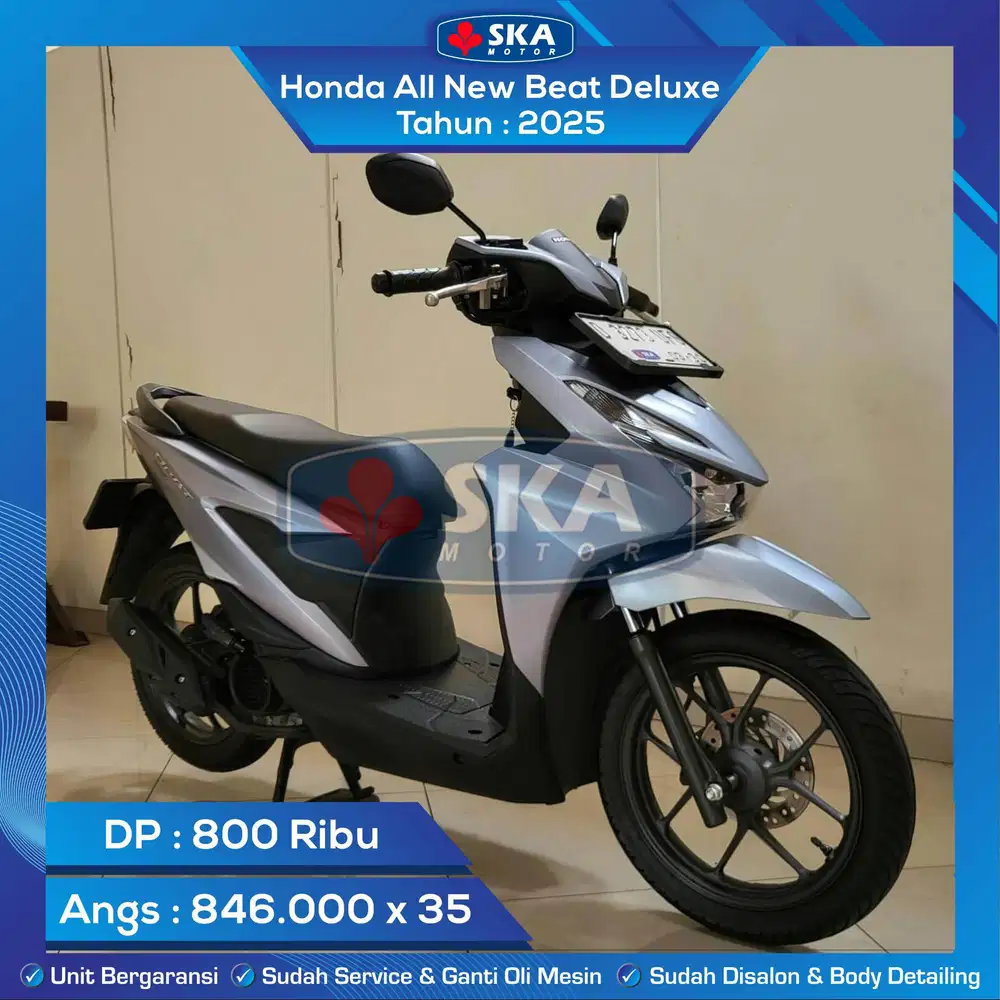 Honda All New Beat Deluxe Tahun 2025
