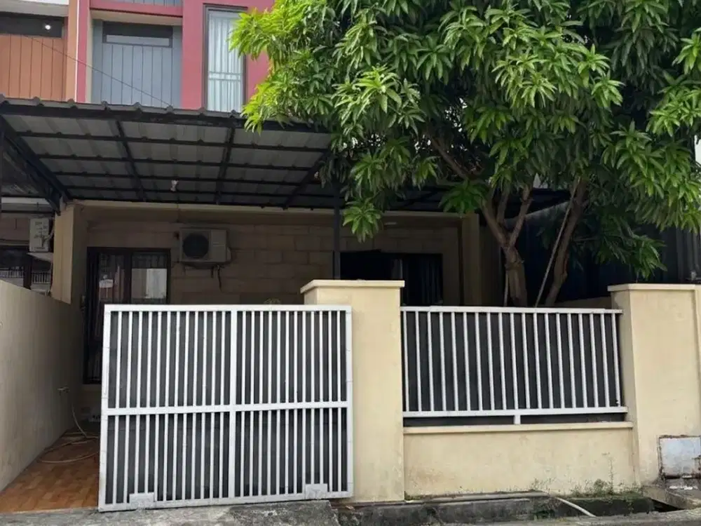 Rumah Cluster Taman Sari 2lt luas 7x17 124meter 3KT HI Harapan Indah Bekasi