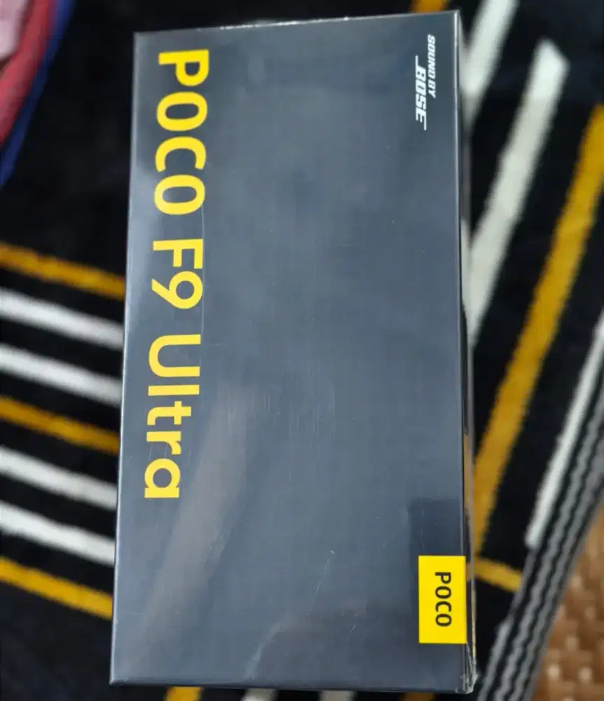 Xiaomi Poco F9 Ultra 16GB+512GB Black BNIB Garansi Resmi Indonesia
