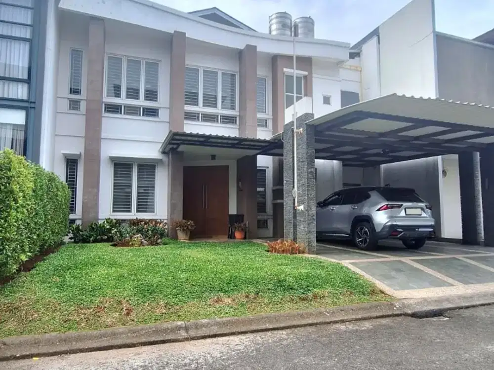 Disewakan Rumah Modern Terawat Dan Siap Huni Di Cluster Sutera Narada Alam Sutera