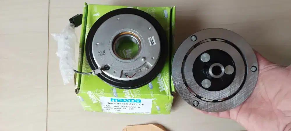 Magnetic Clutch Mazda 2 Skyactiv Baru BNOB Valeo Original Magnet AC