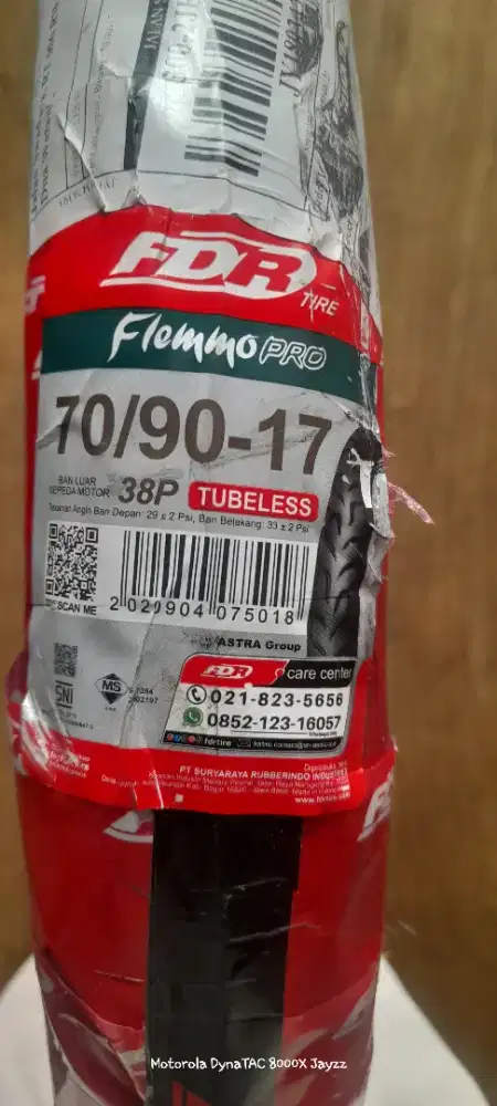 FDR FLEMMO PRO, tubeless, Ring 17 - 70/90 baru.
