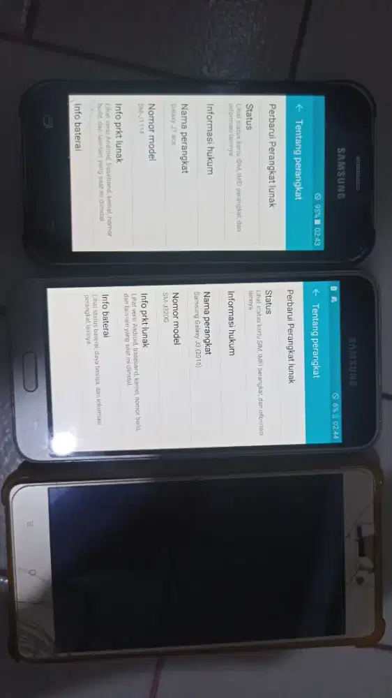 DIJUAL SAMSUNG J1 ACE, SAMSUNG J3, DAN XIAOMI
