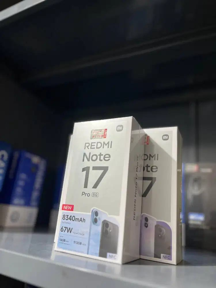 REDMI NOTE 17 SERIES SPESIAL HARGA!! PROSES KREDIT CEPAT DAN MUDAH