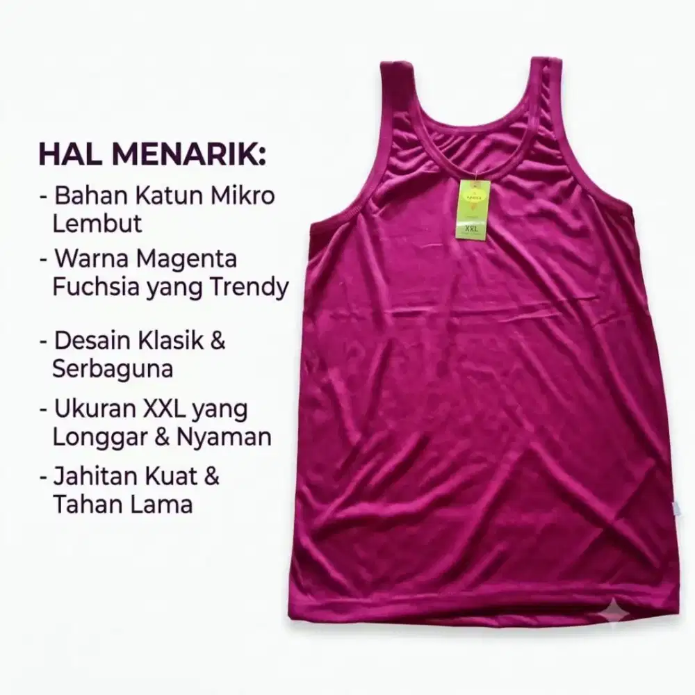 SINGLET WANITA MODERN