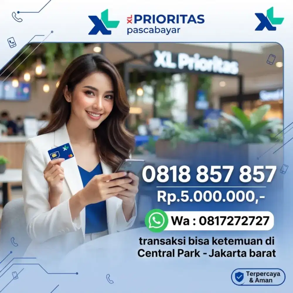 NOMOR CANTIK XL 857 857