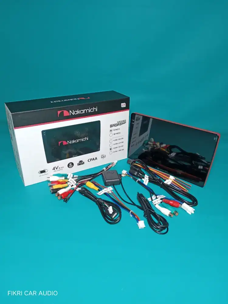 Head unit Android NAKAMICHI SAGA Series NA-3102i 9 8/64 OS15 VC 360