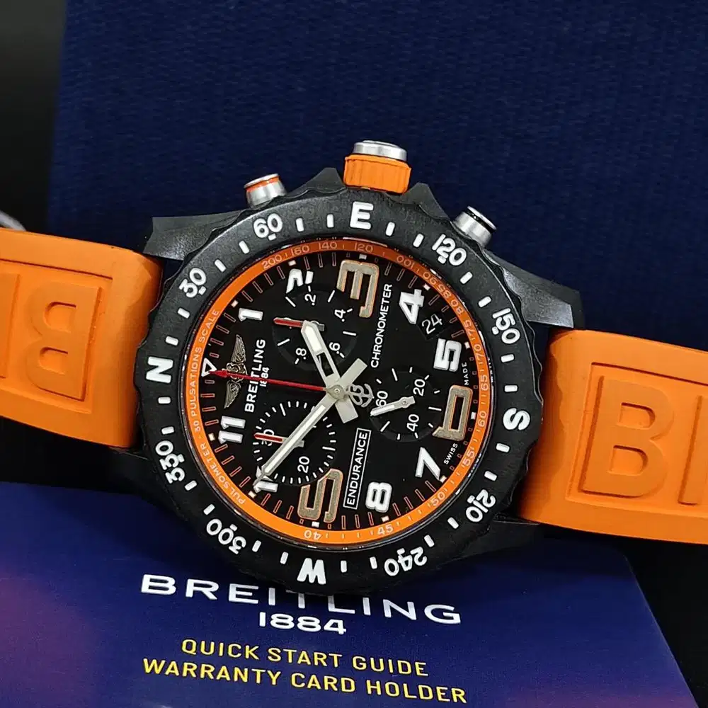 Breitling Endurance Pro X82310 Quartz Orange chronograph