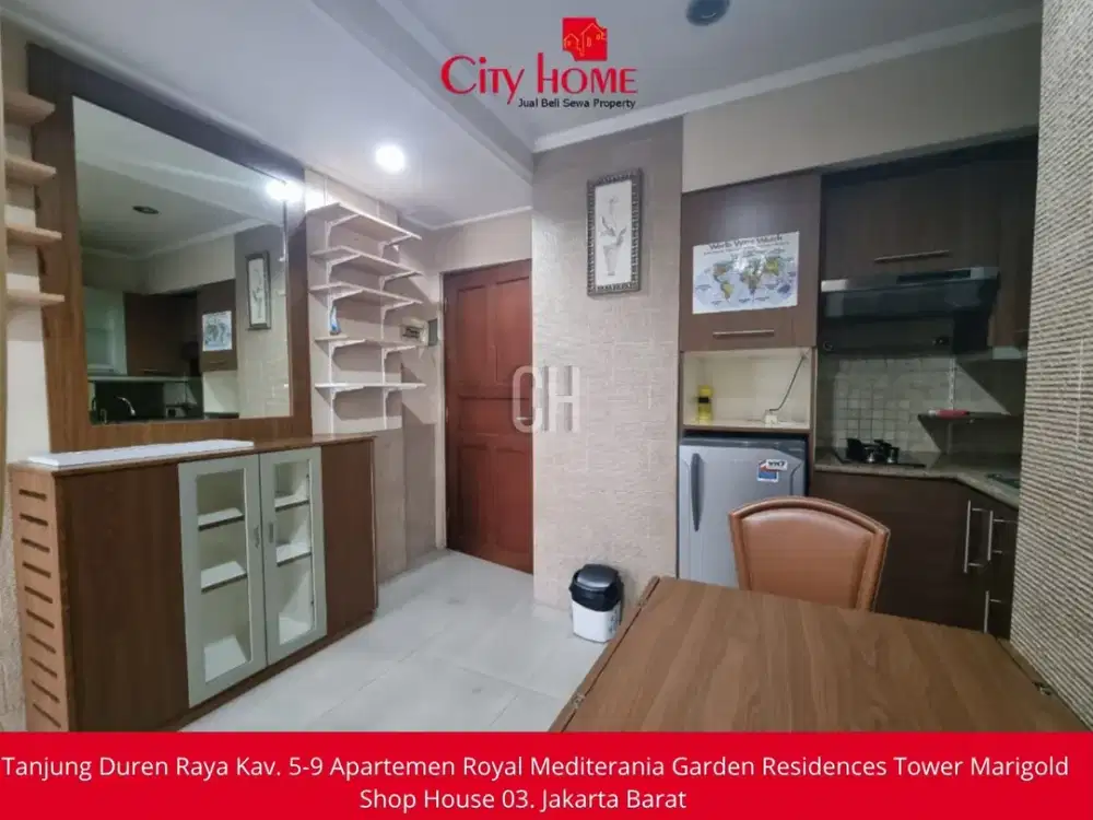 Sewa Apartemen Mediterania Garden Residences 1 Tanjung Duren Tipe 1 Bedroom Full Furnished