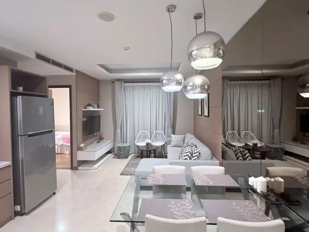 TERMURAH APARTEMEN MEWAH 2 BR FULL FURNISHED DI HEGARMANAH RESIDENCE BANDUNG