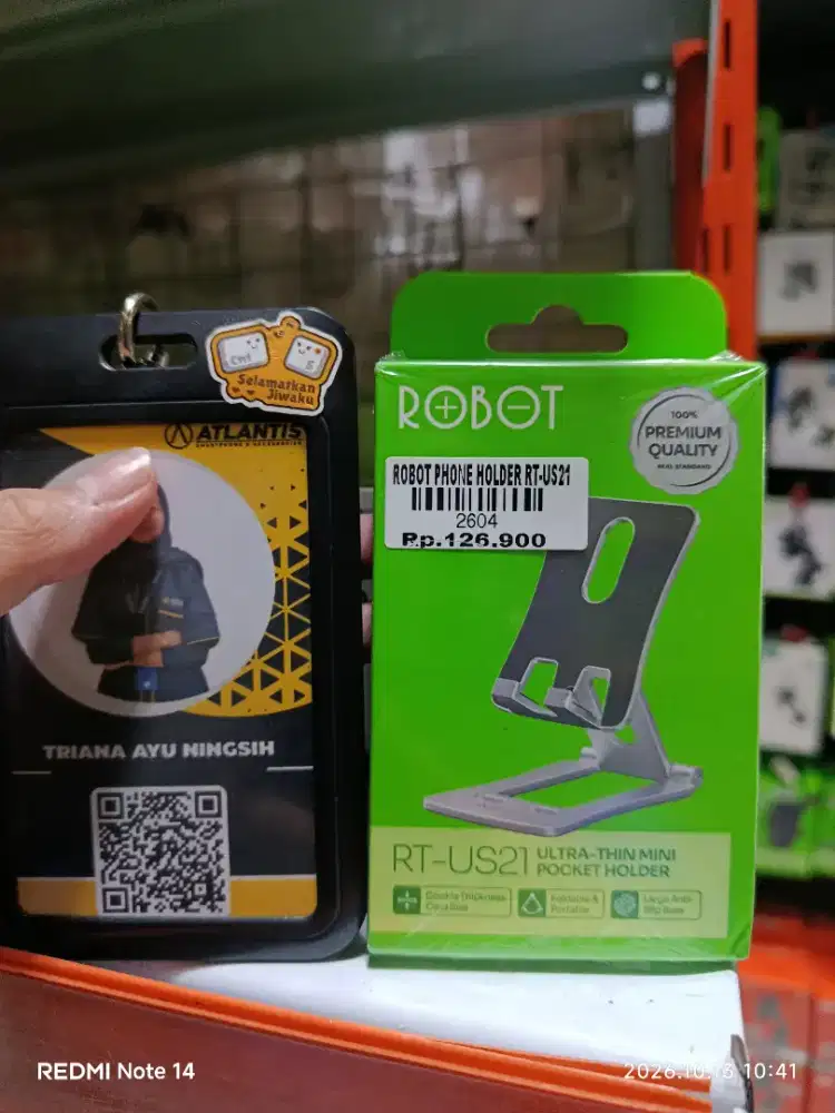 ROBOT PHONE HOLDER RT-US21 | ATLANTIS DAHSYAT