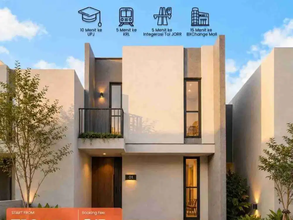 Rumah Cluster di Sudimara Ciputat