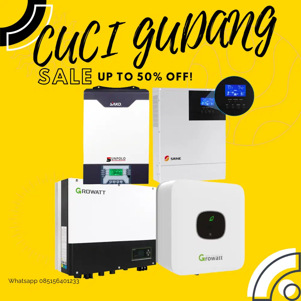 Inverter Hybrid, On-grid & Off-grid