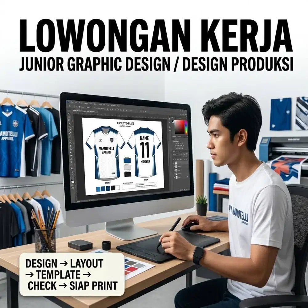 LOKER — JUNIOR GRAPHIC DESIGN / DESIGN PRODUKSI (Tangerang)