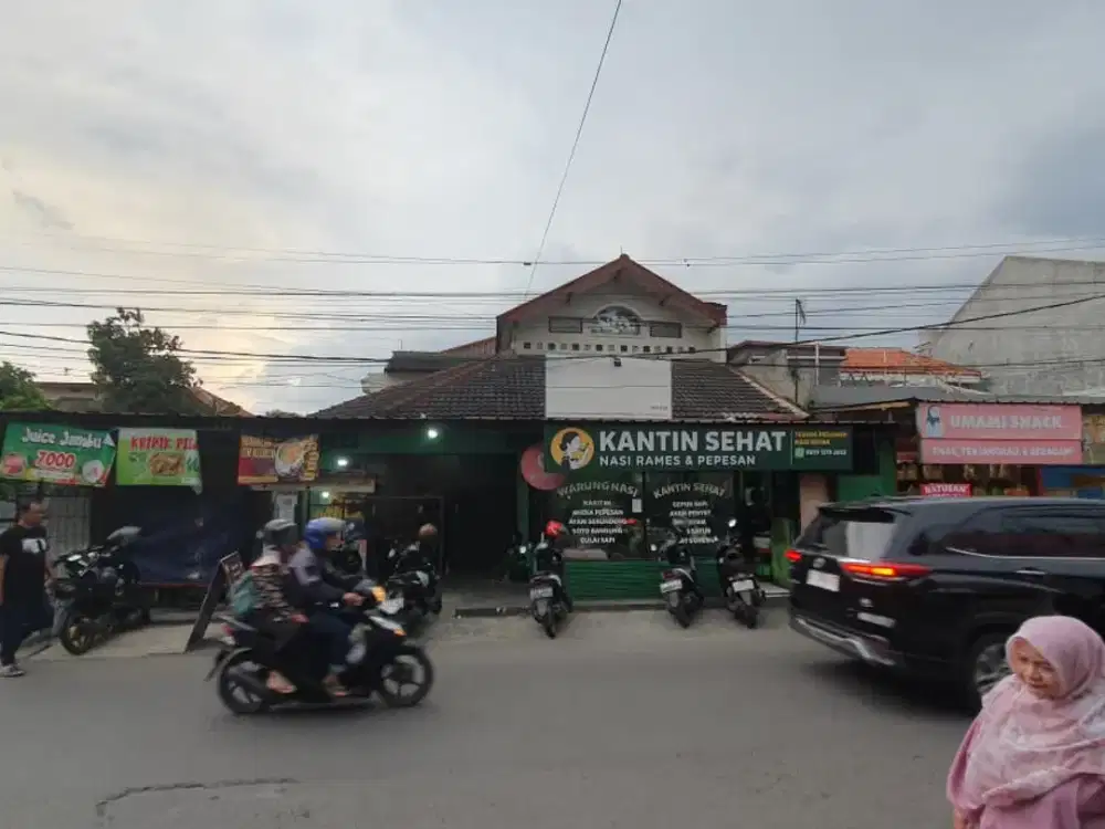 Dijual Rumah dan Toko Hoek di Mainroad Margahayu Raya