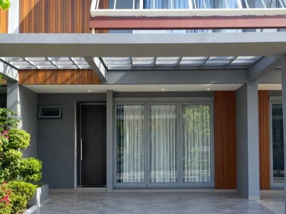 Rumah 2 lantai di Cluster Asera Nishi luas 6x12 72meter type 3KT Harapan Indah Bekasi