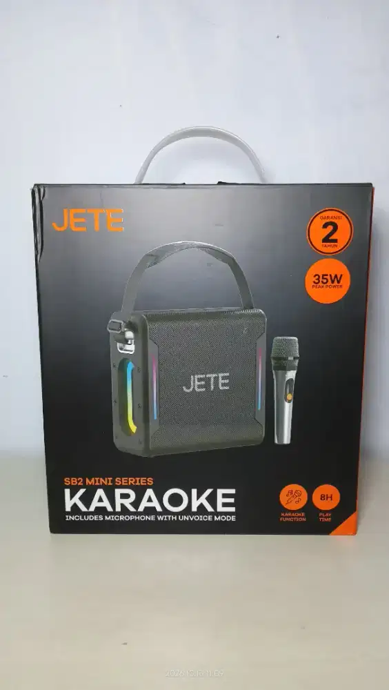 Speaker JETE Dilengkapi Mic