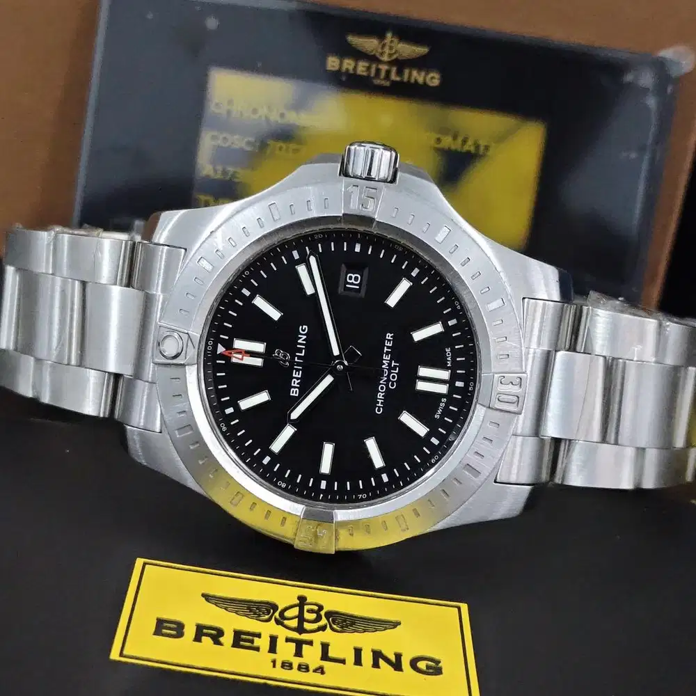 Breitling Like New Chronomat Colt Automatic A17388 Chronometre 200m