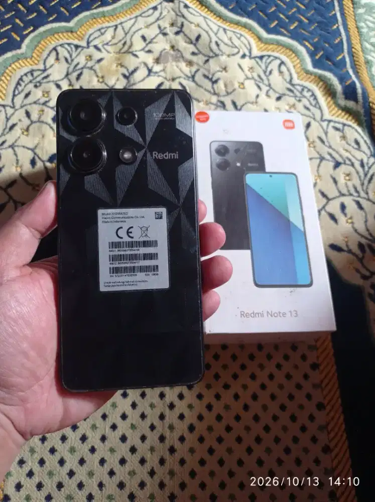 BISMILLAH REDMI NOTE 13 4G RAM 8/128 FULLSET