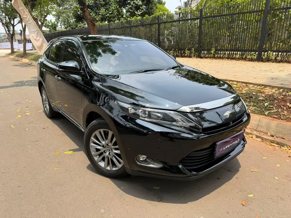 toyota harrier 2015 premium sound jbl advance tgn1 dari baru low km