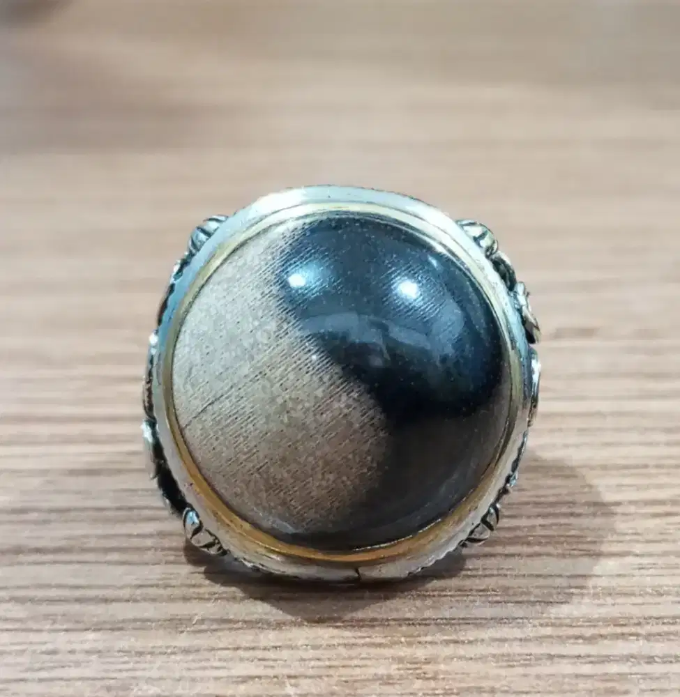 Batu Akik Motif Yinyang