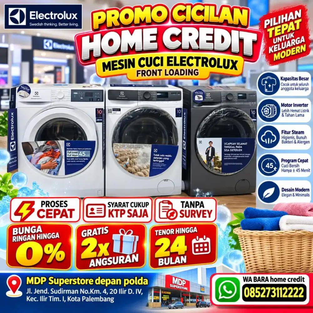 Kredit mesin cuci electrolux tanpa dp