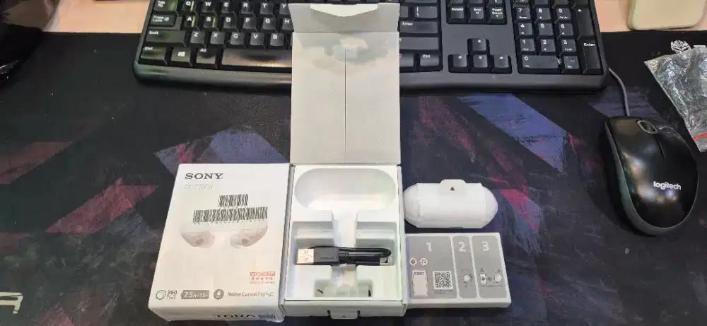 Headset Sony WF-C700N Resmi Lengkap
