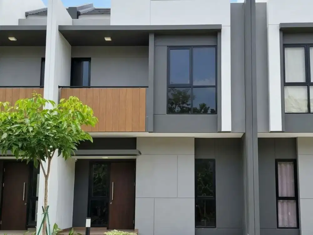 Rumah Cluster Regia Residence 2lt luas 6x11 66meter 2KT Summarecon Crown Gading Bekasi