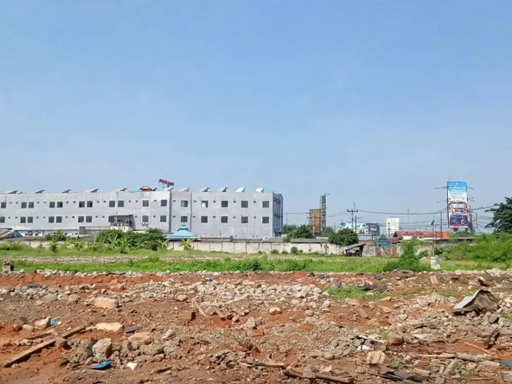 Tanah luas strategis cocok untuk usaha gudang dan investasi di Kp Peundeuy Karawang Timur