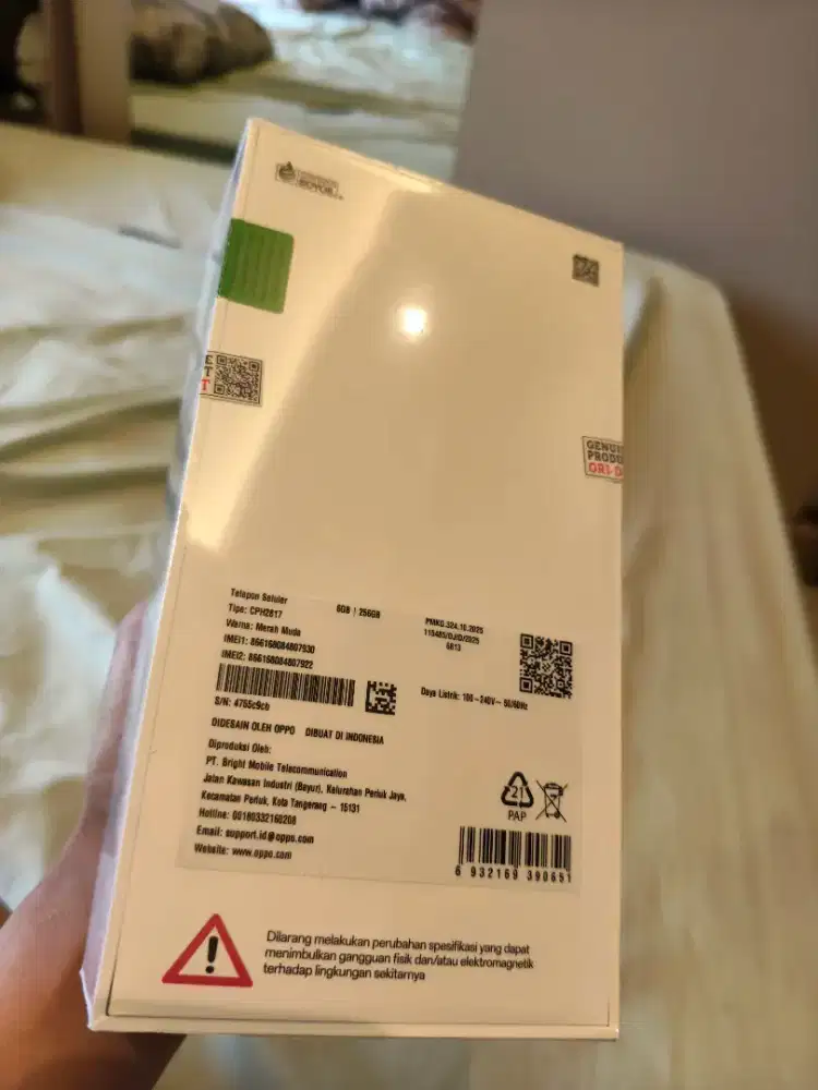 BARU Oppo A6 6/256GB Pink