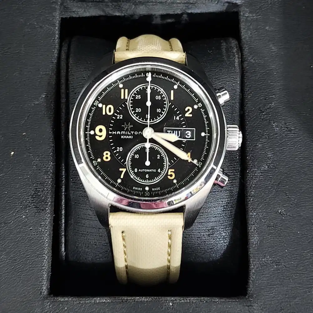 Hamilton Khaki Field Chronograph Day Date Automatic 42mm