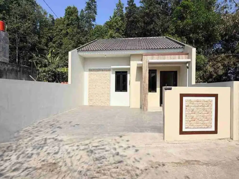 RUMAH BARU CANTIK MINIMALIS MODERN - HARGA EKONOMIS DI SENDANGTIRO BERBAH SLEMAN