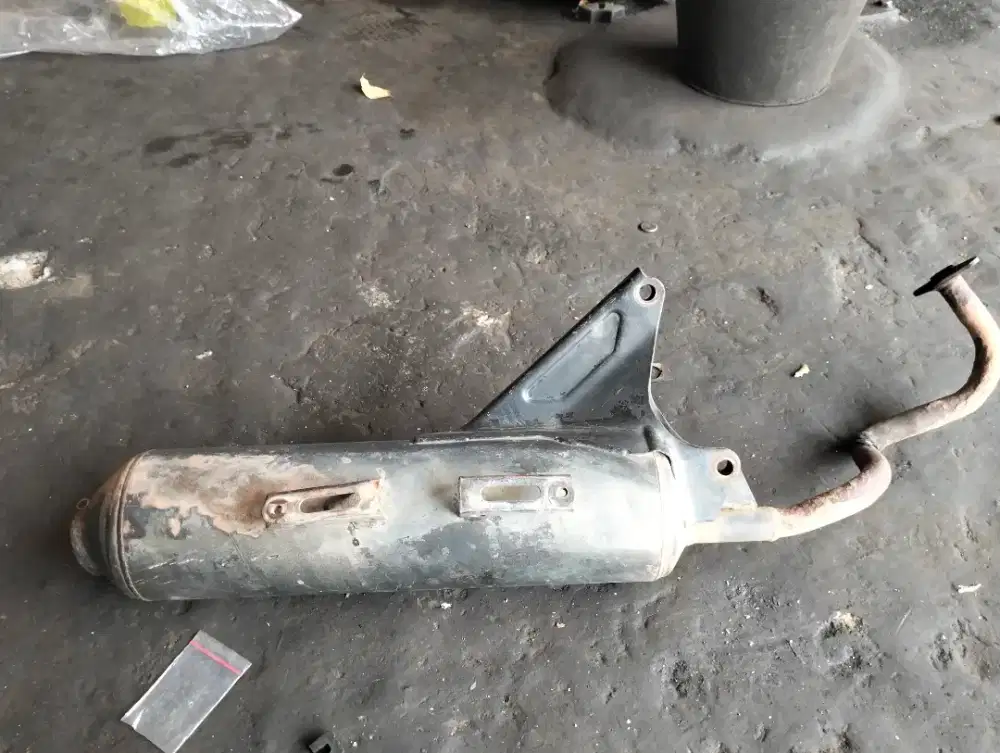 KNALPOT VARIO KARBU ORISINIL PABRIK GAN