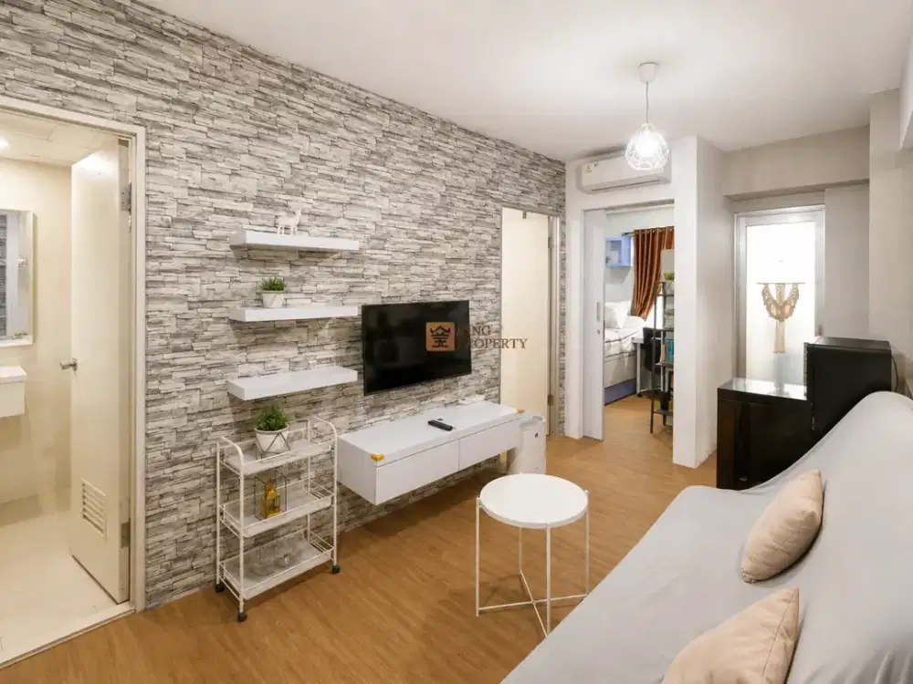 Apartemen Strategis! Green Bay Pluit Greenbay 2Br 43M² Full Furnished, Langsung Terhubung Mall Baywalk