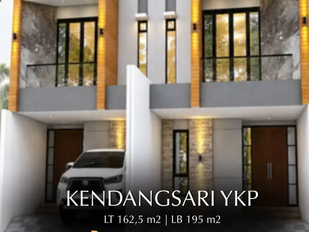 DIJUAL RUMAH SURABAYA SELATAN KENDANGSARI YKP 2 UNIT  SHM