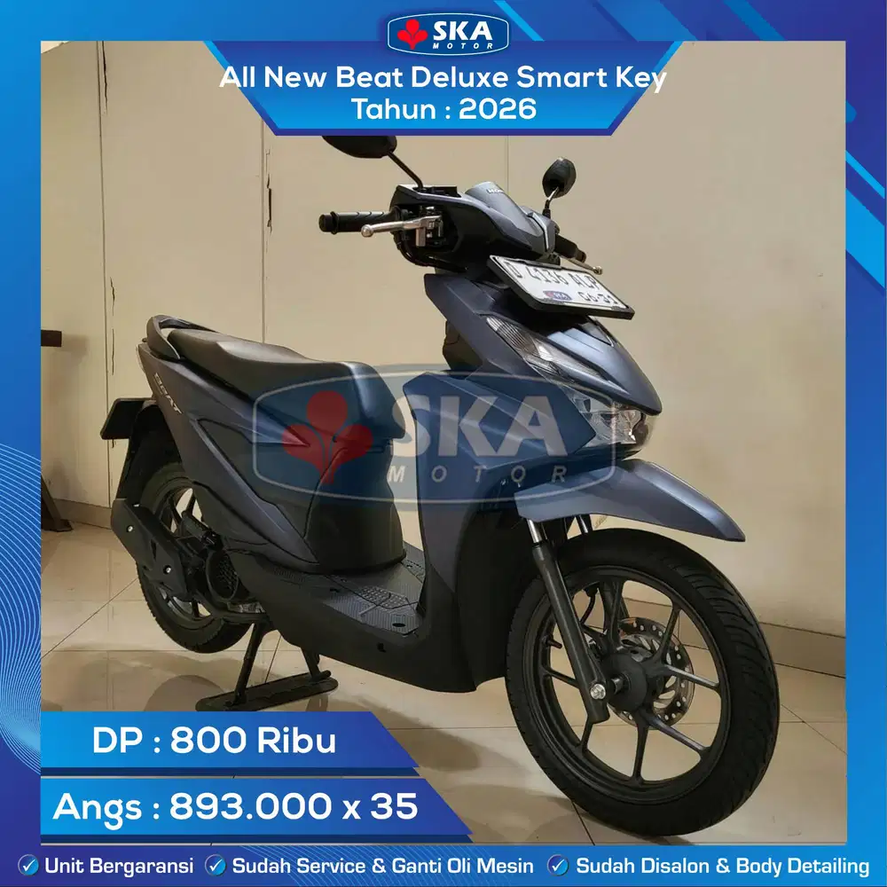 Honda All New Beat Deluxe Smart Key Tahun 2026