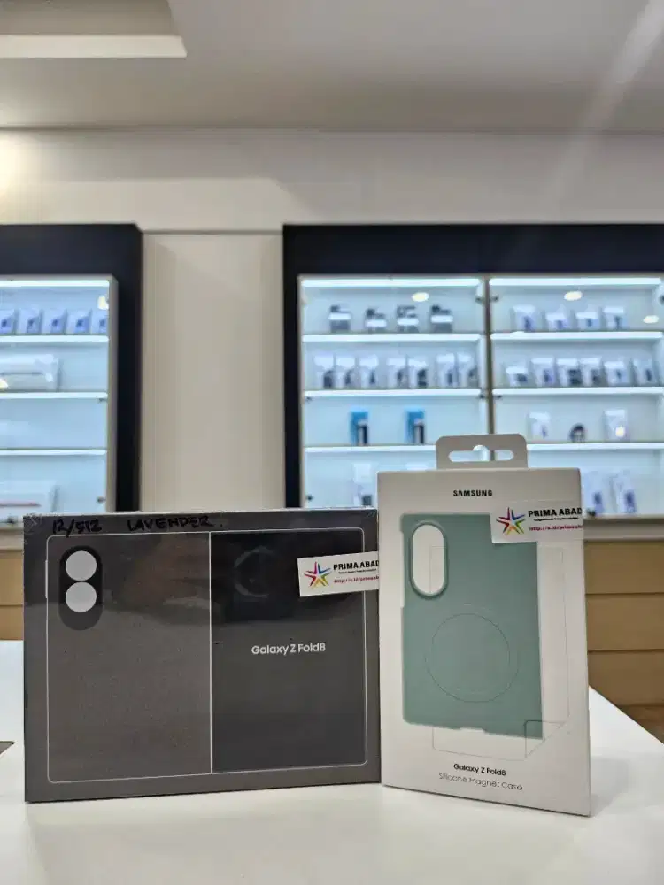 NEW SAMSUNG GALAXY ZFOLD 8 12/512GB GARANSI RESMI FREE PROTEKSI LCD