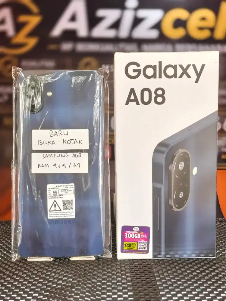 SAMSUNG A08 RAM 4+4/64