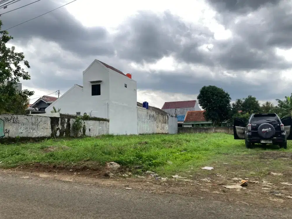 Tanah Murah 200Jtan SHM Siap Balik Nama Dekat Tol Kayumanis - 10 Menit Stasiun Cilebut