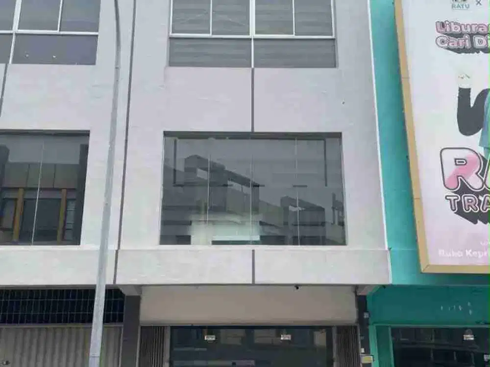 dijual disewakan ruko kepri mall 3 lantai lokasi strategis