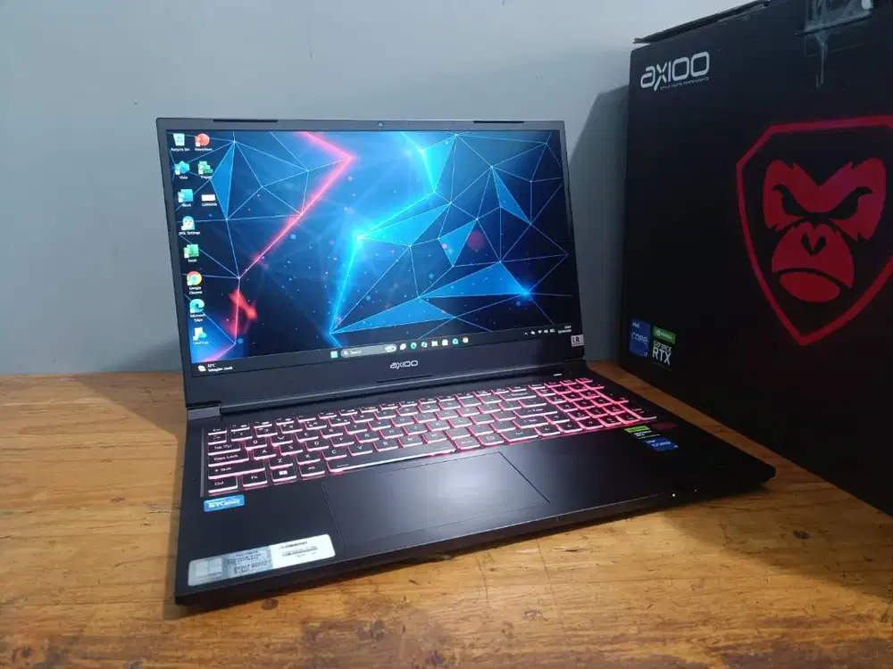DIJUAL LAPTOP AXIOO PONGO 735 – CORE i7 GEN 13 16/512 RTX 3050 6GB Gar