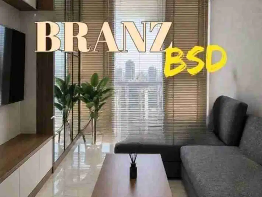 Dijual Murah Apartemen Branz 1 BR lantai 8 BSD
