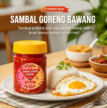 Sambal Goreng Bawang ukuran 100 gr