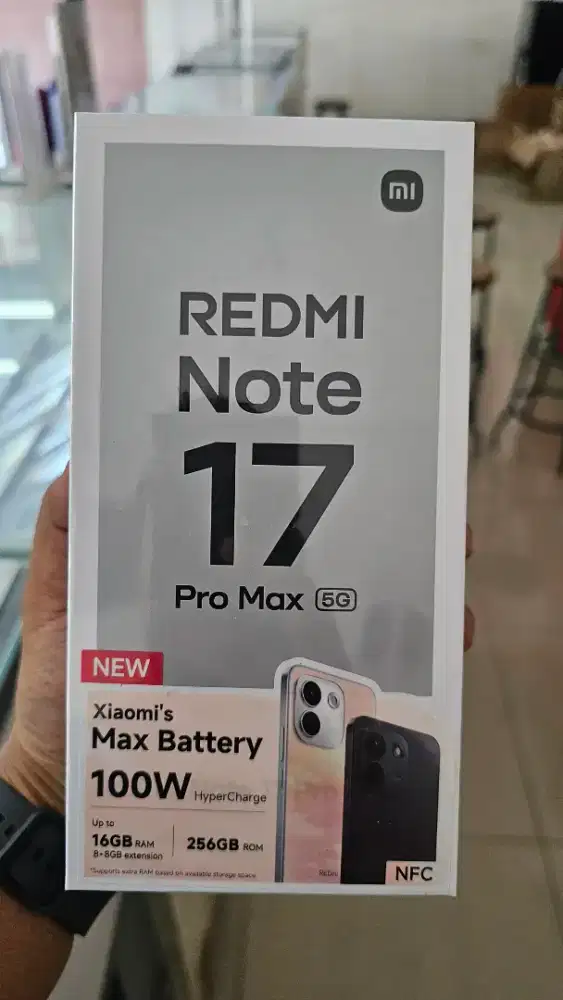 Kredit redmi note 17 promax 16gb 256gb bebas bunga free 2x angsuran
