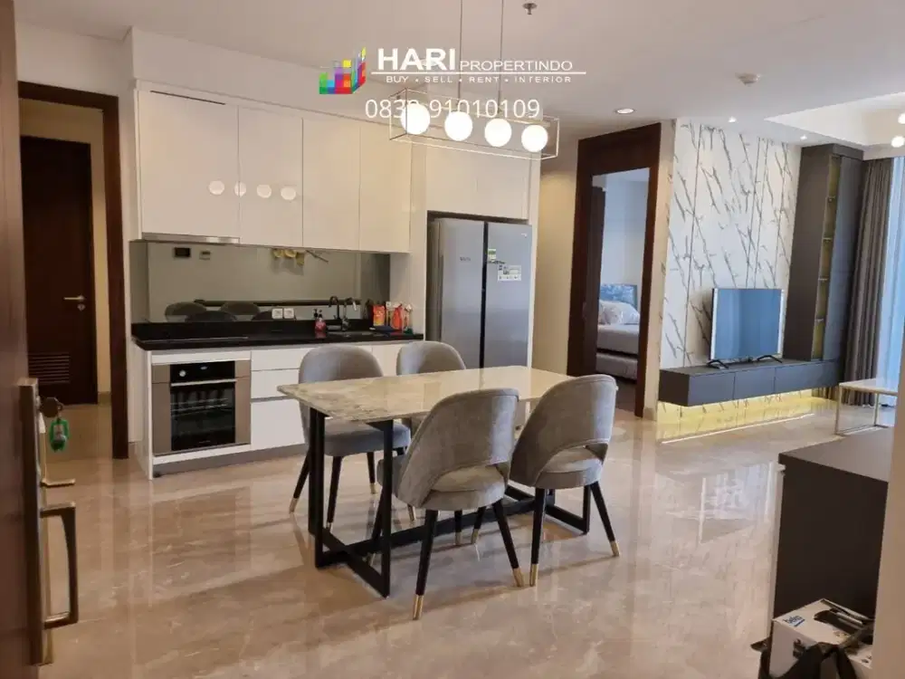 FOR RENT Apartment The Elements Rasuna Epicentrum Kuningan 2BR - Brand New Best View Close to LRT Busway